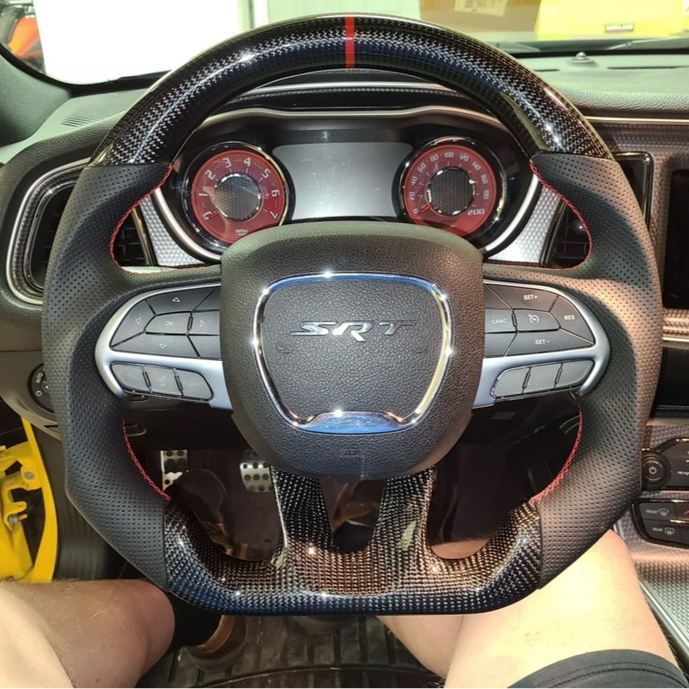 Dodge Carbon Fiber Steering Wheel